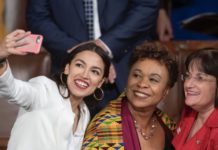 No Apologies from Fired-Up Freshmen Freshmen Selfie AOC Representation