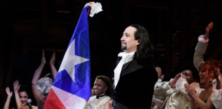 This Week’s Production of Hamilton to Support the Arts in Puerto Rico Hamilton, San Juan, Puerto Rico - 11 Jan 2019