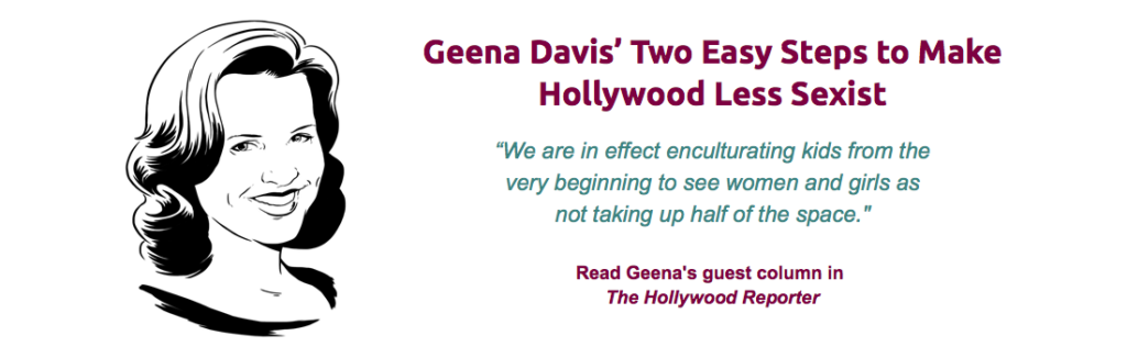 Geena Davis Equality Hollywood
