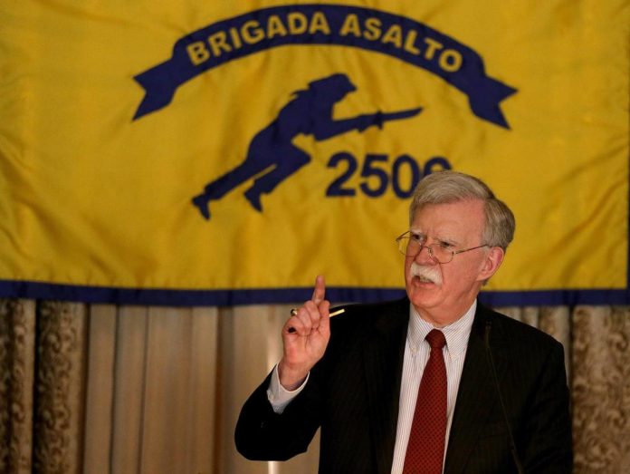 John Bolton Belatina Cuba Sanctions