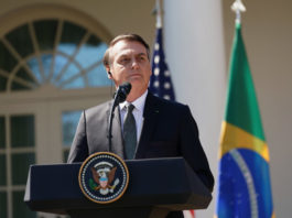 resident Trump Holds Joint Press Conference With Brazilian President Bolsonaro