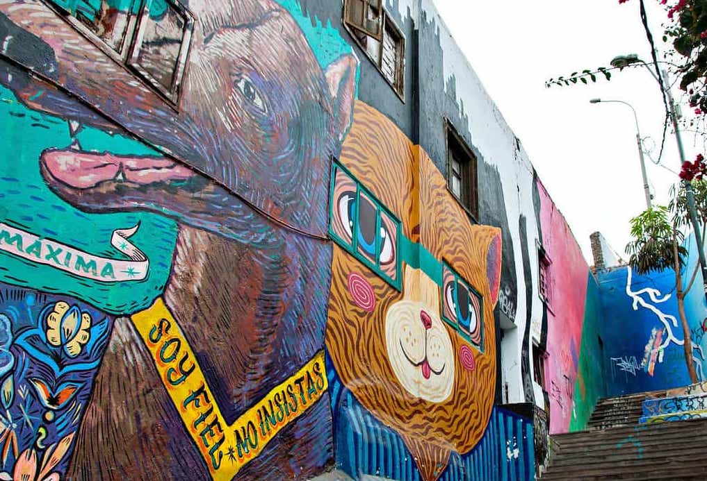 Lima Street Art Mural Muralist