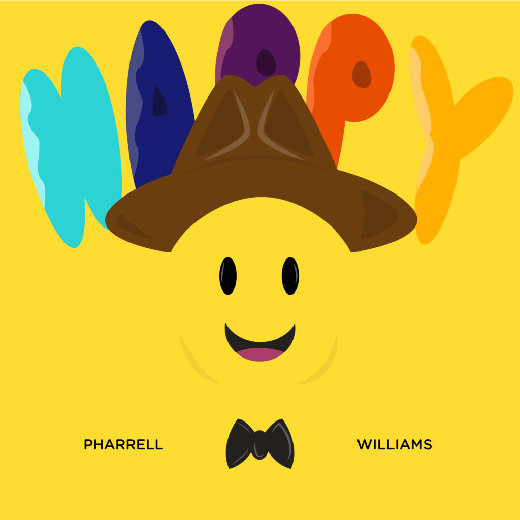 Pharrell Happy Album Cover