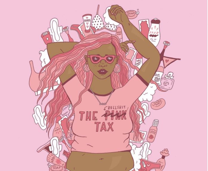 Worth Equal Pay Pink Tax Artist Alice Skinner