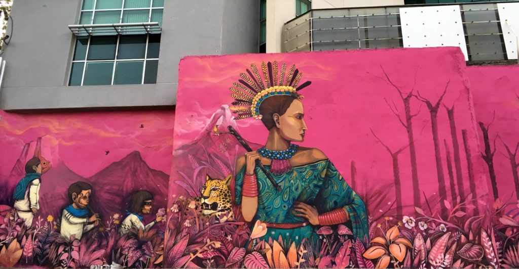 Saner Mexico City BeLatina Mural Muralist