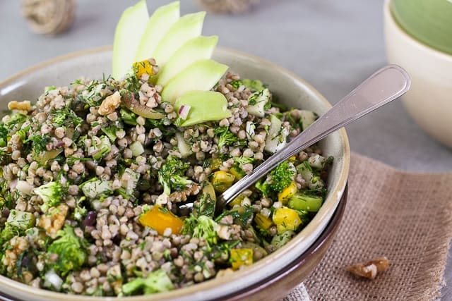Buckwheat Garden Salad BeLatina Healthy Habits