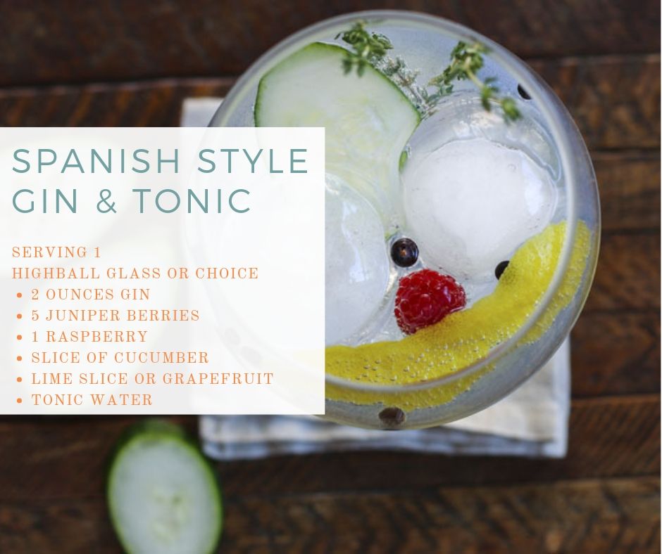 Spanish Gin Tonic Belatina Cocktails 