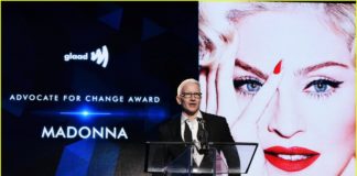 Madonna Receives GLAAD Advocate For Change Award, Drops Latest Track from Madame X Madonna Anderson Cooper Belatina
