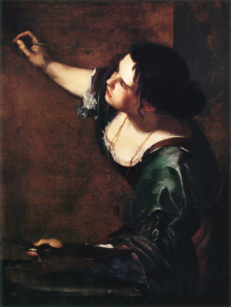 Artemisia Gentileschi Belatina Portraiture