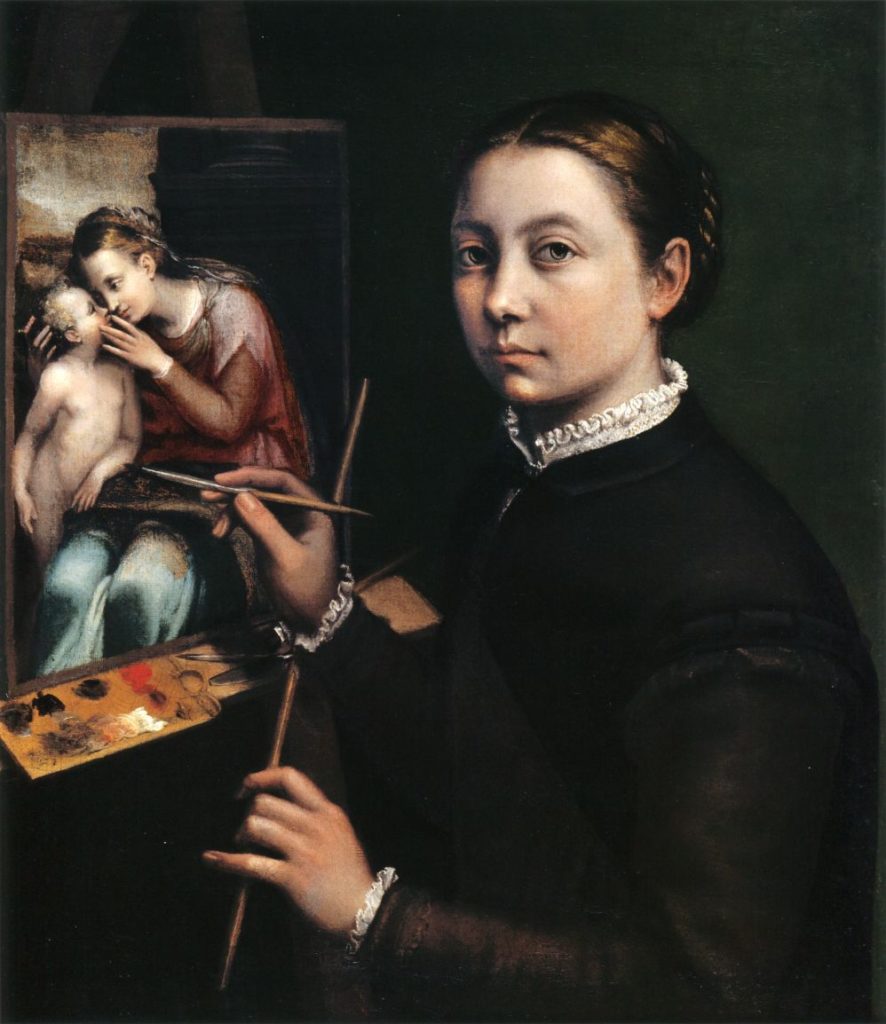 Sofonisba Anguissola Self-Portrait Belatina