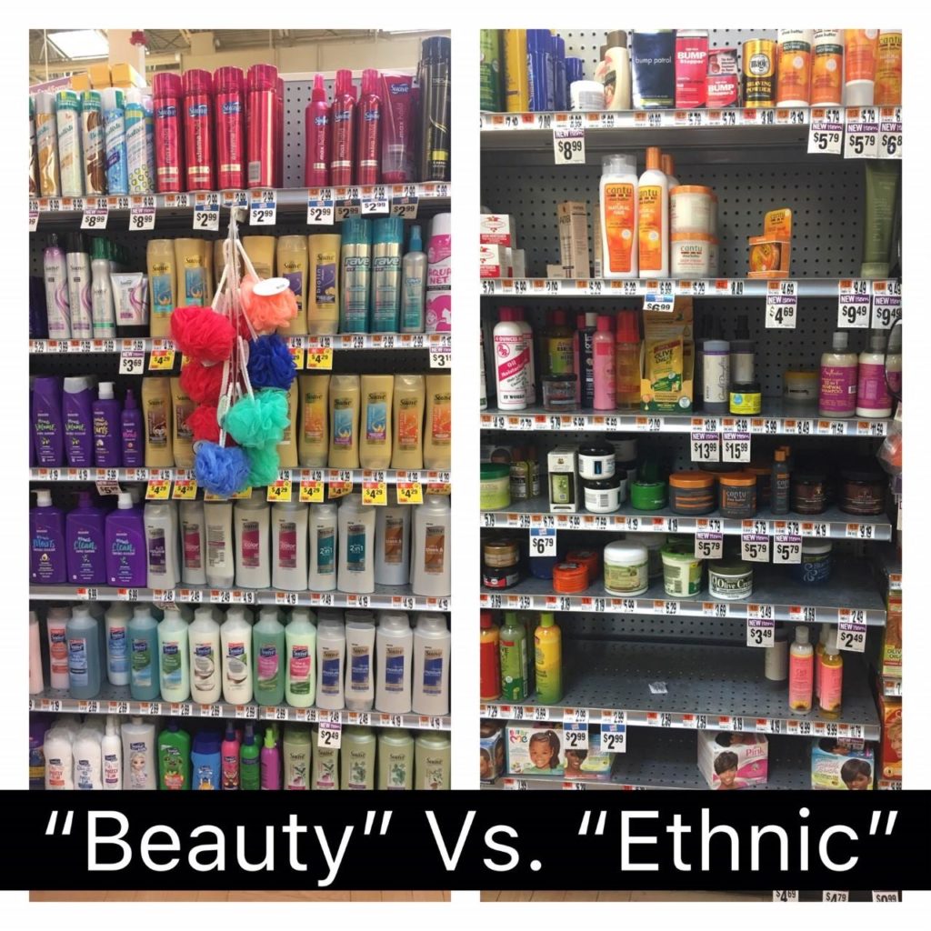 Beauty Aisle Ethic Haircare Products