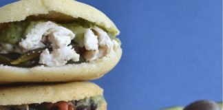 Venezuelan Arepa Recipe: Reina Pepiada Feature Arepa