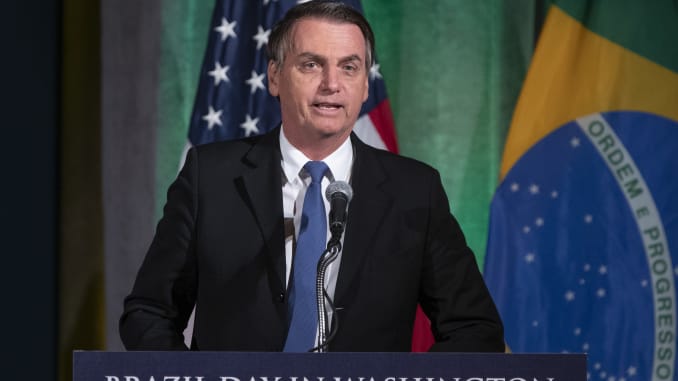 Jair Bolsonaro Fire Apology