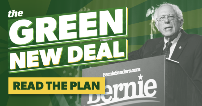 green new deal Bernie Sanders BELatina