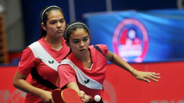 Adriana and Melanie Diaz Puerto Rico Table Tennis