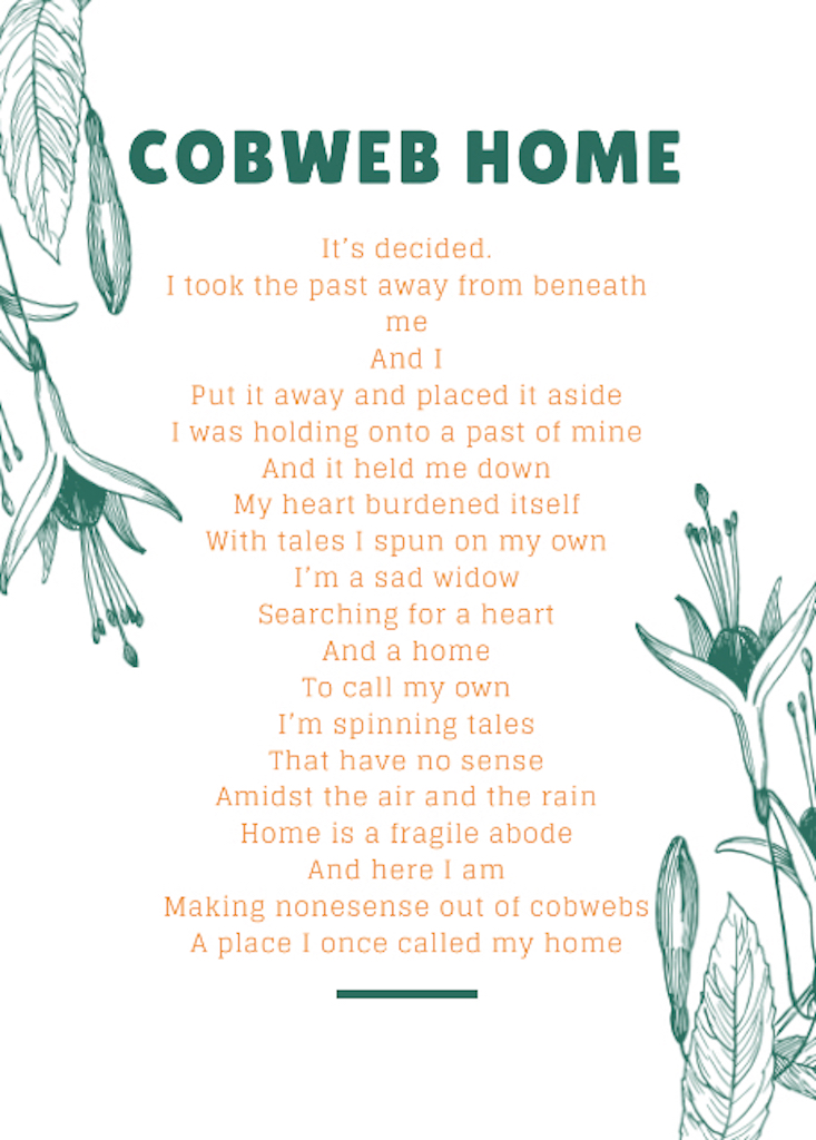 Sawhney Cobweb Home BELatina Poetry
