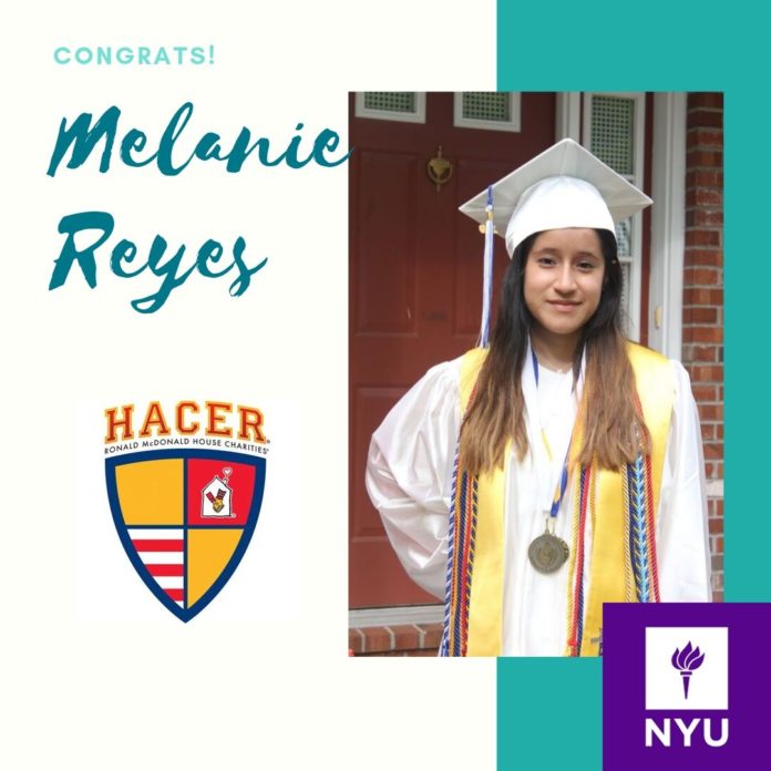 Melanie Reyes HACER McDonalds Scholarship