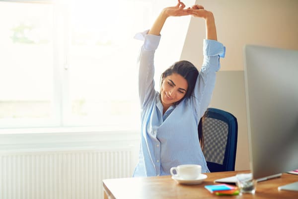 stretch at your desk self care
