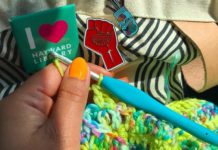 Stitching the Link Between Knitting and the Art of Protest Knitting non trump supporter BELatina