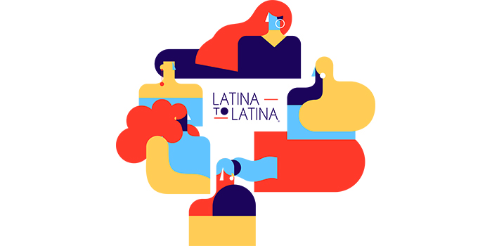 Latina to Latina podcast banner