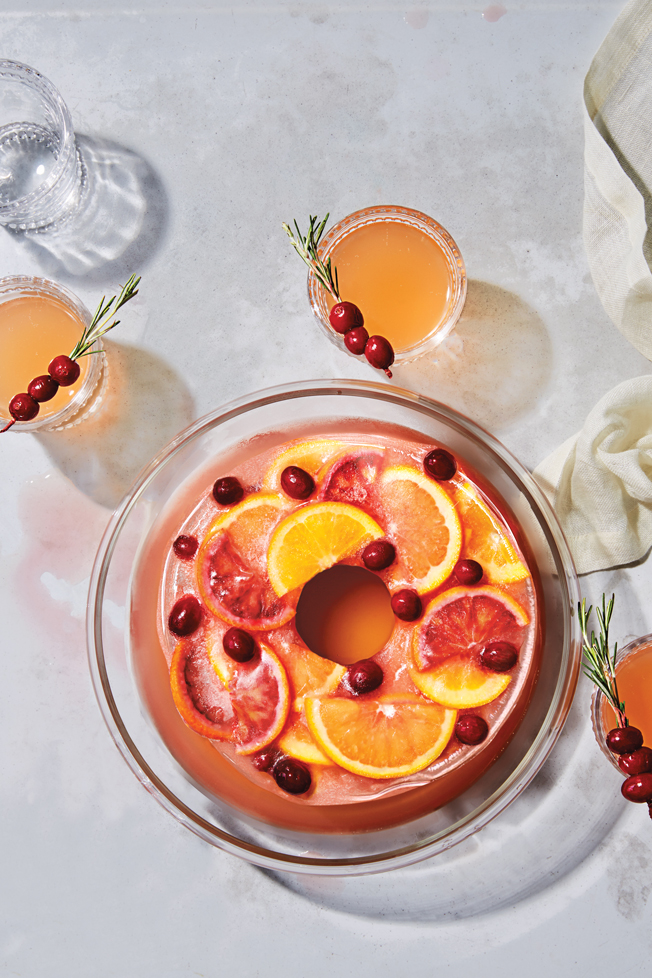 Spicy Tequila Cranberry Punch