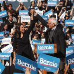 With Julián Castro Out of the Picture, Latinos Turn Their Attention to Bernie Sanders Bernie Sanders AOC