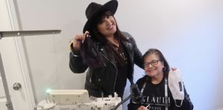 Meet Johana Hernández, the Latina Fashion Designer Who’s Making Safety Masks in the Midst of the COVID-19 Pandemic glaudi johana hernandez BELatina