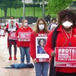 What the Nurses’ Protests Tell Us About the Reality of the Pandemic in the United States White House nurses protest Belatina