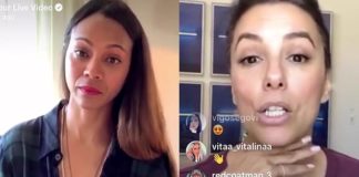 Eva Longoria and Zoe Saldana break taboos in conversation about priorities for Latinx in 2020 Zoe Saldana Eva Longoria BELatina Latinx Conversation