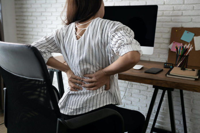 Back pain working from home posture BELatina
