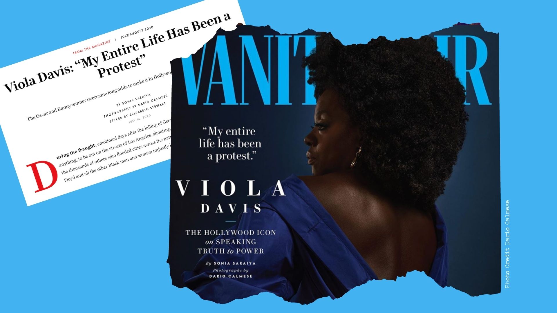 Viola Davis BELatina Latinx Vanity Fair Cover