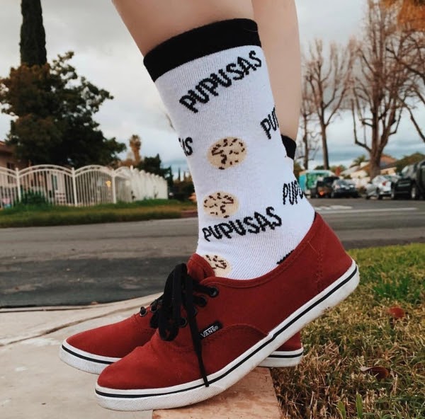 Mimster Shop Co. Pupusa Socks Etsy BeLatina Latinx