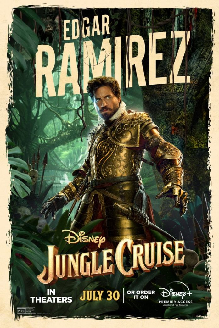 Edgar Ramirez Jungle Cruise BELatina Latinx