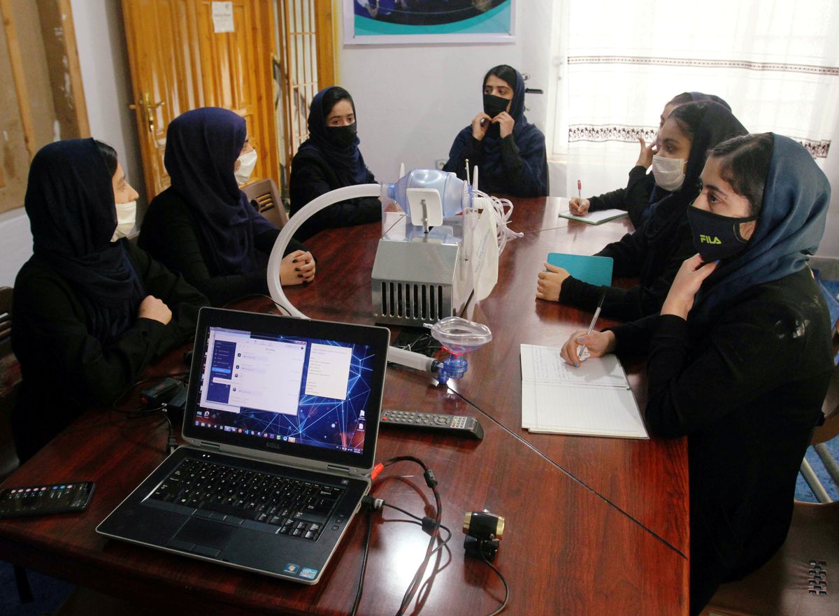 Afghan Robotics Team Girls BELatina Latinx