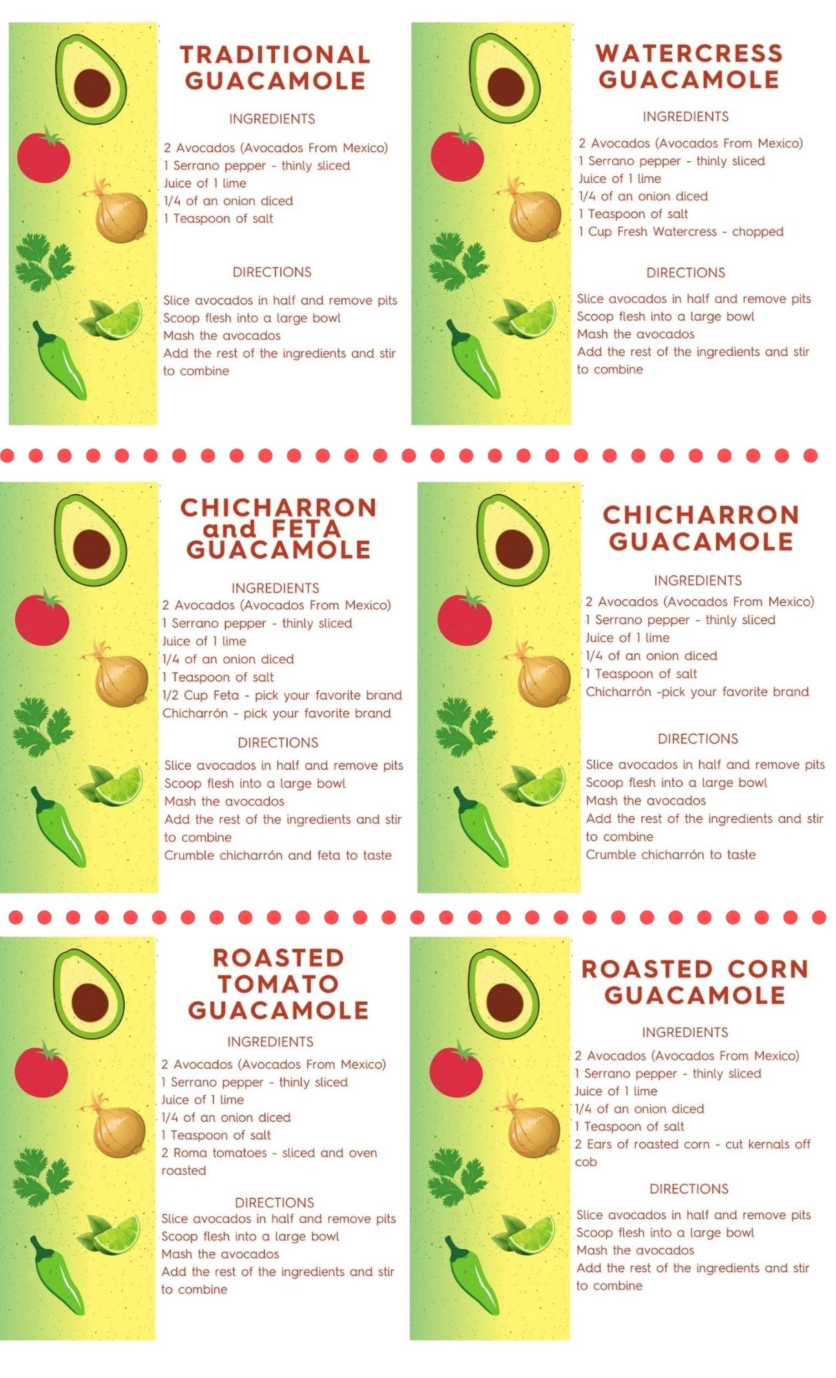 guacamole BELatina Recipe