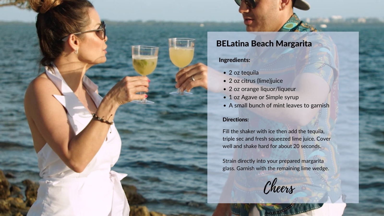 Beach Margarita BBQ BELatina Latinx