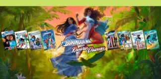 Another Blackout Shakes Puerto Rico and La Borinqueña Starring Rosario Dawson Arrives in Time To Fight Back Photo courtesy of Facebook @LaBorinquenaComics Belatina latinx