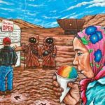 ‘Fronteras Del Futuro,’ an Exhibition That Rethinks Identity Through Pop Culture Fronteras del Futuro Exhibition BELatina Latinx