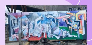 This Latino Artist Took His Version of Guernica to Ukraine Guernica Latino Artist Ukraine BELatina Latinx