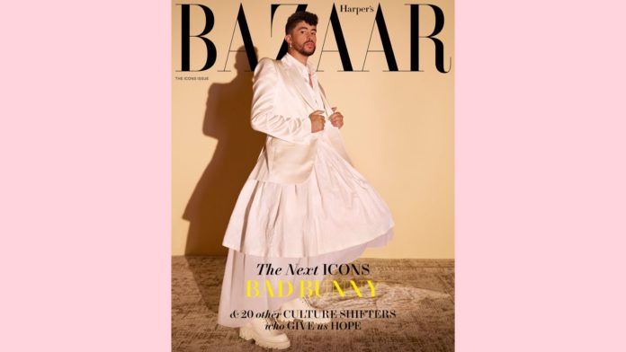 Bad Bunny Is Harper's Bazaar Magazine’s First Latino Cover Star Ever belatina latine