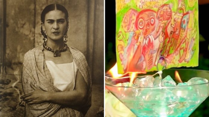 Mexican-American Businessman Burns Frida Kahlo’s Artwork To Turn It Into an NFT belatina latine