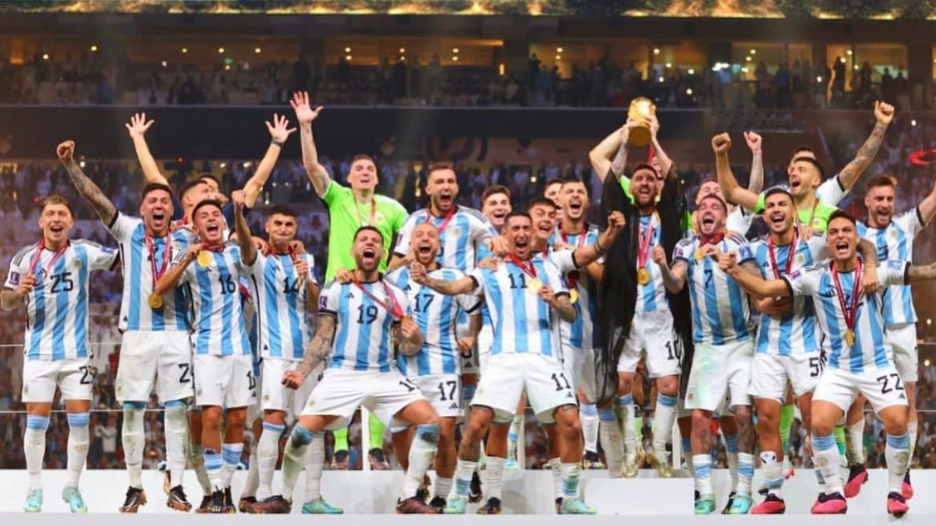 Argentina and the Rest of Latin America Unite To Celebrate the New World Cup Winner belatina latine