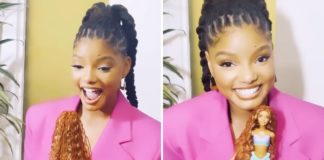 Representation Matters: Halle Bailey Unveils ‘The Little Mermaid’ Doll That Was Modeled After Her in An Emotional Video Representation Matters: Halle Bailey Unveils 'The Little Mermaid' Doll That Was Modeled After Her in An Emotional Video