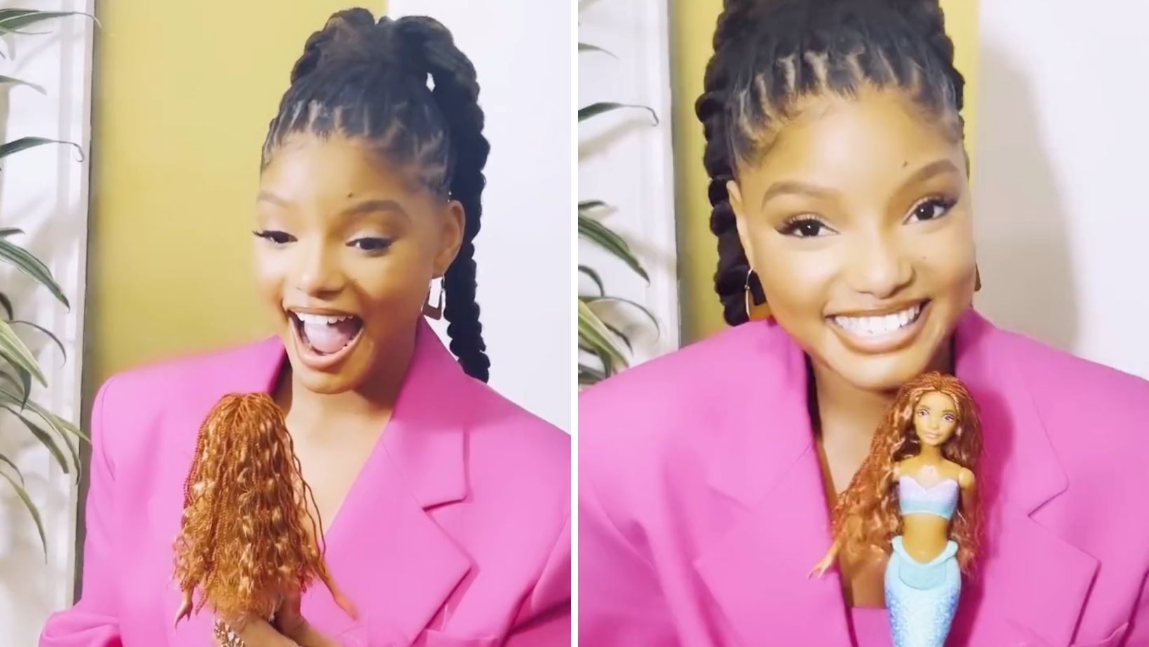 Representation Matters: Halle Bailey Unveils 'The Little Mermaid' Doll That Was Modeled After Her in An Emotional Video