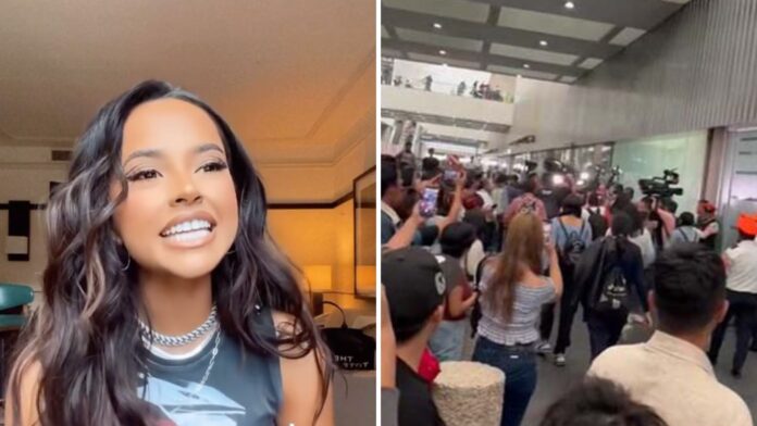 Becky G's Uncomfortable Encounter with Paparazzi in Mexico’s Airport: When Fandom Crosses the Line