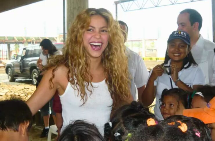Shakira's Pies Descalzos Foundation to Help Improve School Conditions in Colombia