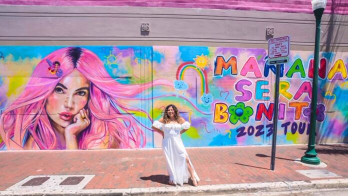 Didi, a Latina Artist in Miami, Unveils a Karol G Mural After Being Inspired By Her Latest Album