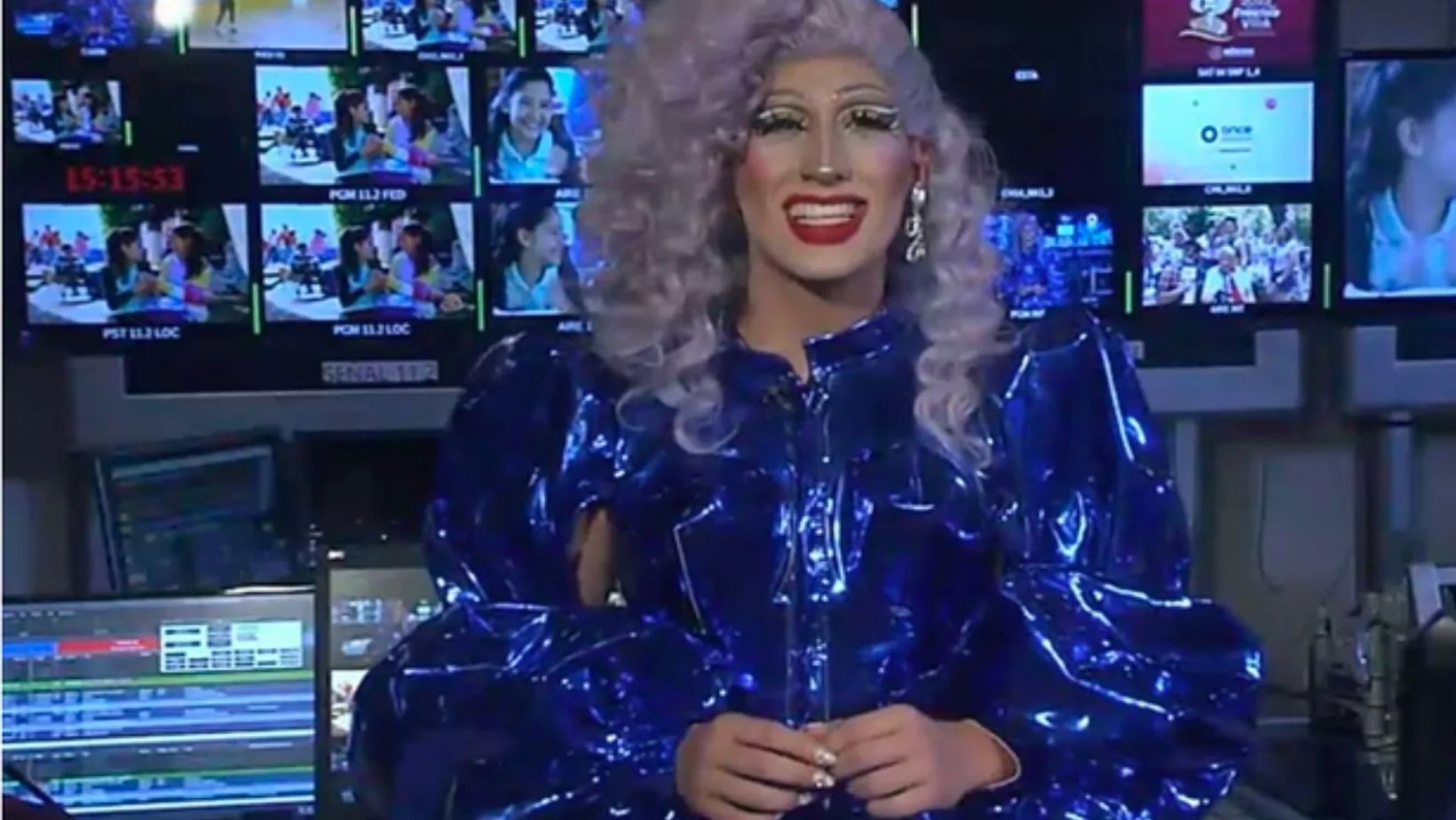 Mexico Made History By Having a Drag Queen Report the News on National TV For the First Time Ever