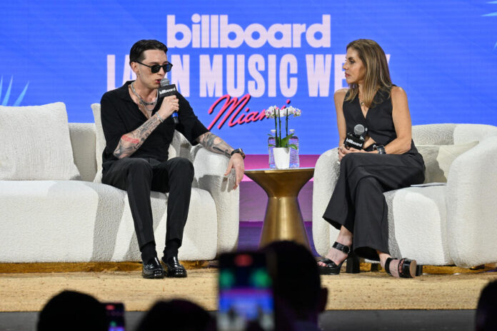 ‘Pónganse Bien Truchas’: Peso Pluma Warns of Industry ‘Snakes’ at This Year's Billboard Latin Music Week 