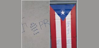 Swastikas and Hate Messages Target a Puerto Rican and Mexican Restaurant in Iowa Swastikas and Hate Messages Target a Puerto Rican and Mexican Restaurant in Iowa